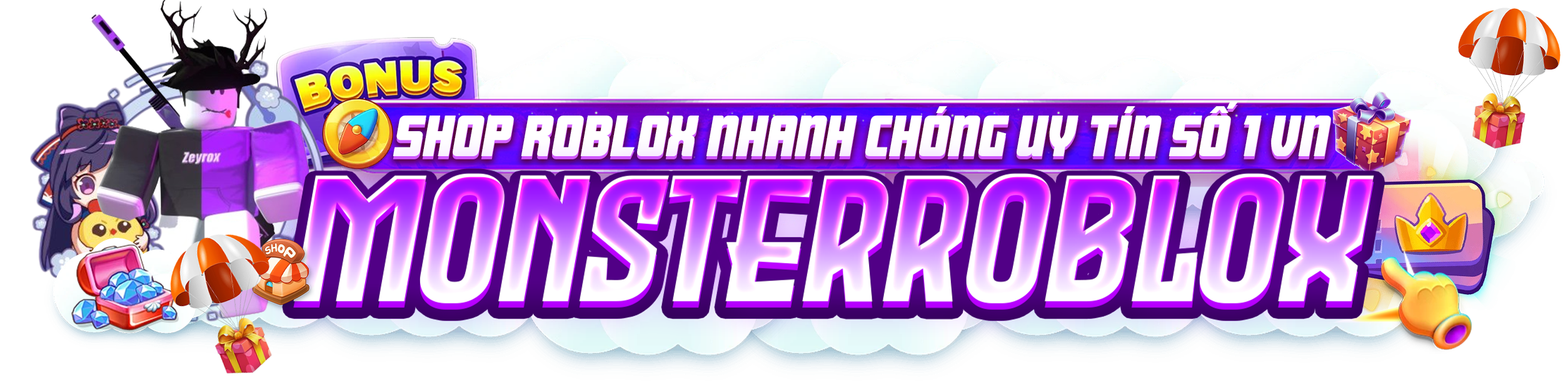 Hướng Dẫn Kiếm Tiền Từ Monsterroblox.com